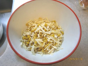 トウモロコシのチーズ焼き03