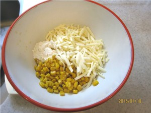 トウモロコシのチーズ焼き02